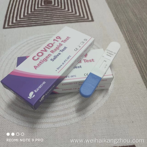 COVID-19 Saliva Midstream Test kit at home